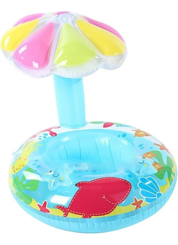 Inflable Flotador Palmera Bebes Andadera Alberca 2-5 Años