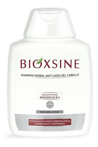 Shampoo Anticaída Para Cabello Graso Bioxine 300 Ml