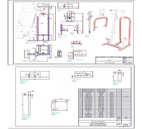 91 Planos Maquinas De Ejercicios Gimnasios Construir Gym