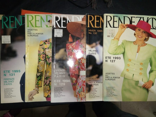 Pack 5 Ejemplares Revista Rendezvous