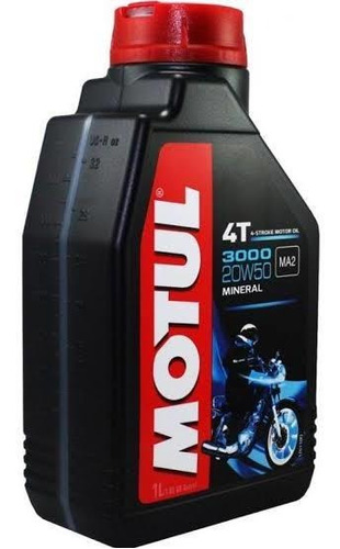 Motul 20w50 Mineral Moto Italika Fz Pulsar Varias 