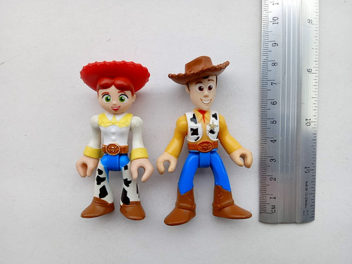 Lote Figuras Toy Story Wooody Y Jessie Disney (Usado)