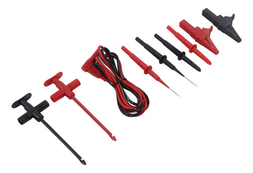 Juego De Cables De Prueba, Puntas De Latón, Kit De Multímetr
