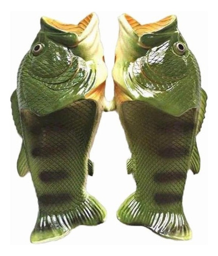 Zapatillas De Moda Zapatillas De Pescado Divertido Chanclas
