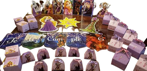 Kit Enredados Rapunzel Imprimible