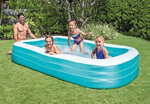 Piscina Inflable Tamaño Familiar Alberca Grande De Plastico