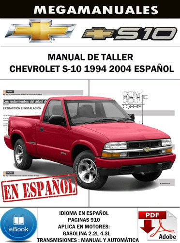 Manual De Taller Chevrolet S10 (1994-2004) Español