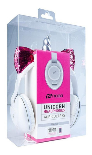 Imagen 7 de 7 de Auriculares Vincha Noga Unicorn Manos Libres Celular Tablet