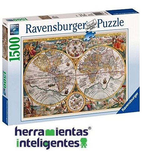 16381 Mapa Histórico Rompecabezas 1500 Piezas Ravensburger