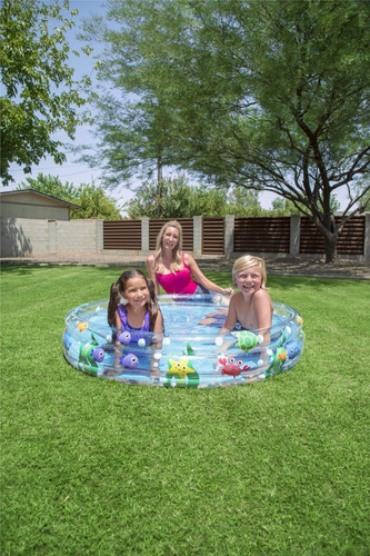 Pileta inflable redonda Bestway 51004 de 152cm x 30cm 282L multicolor