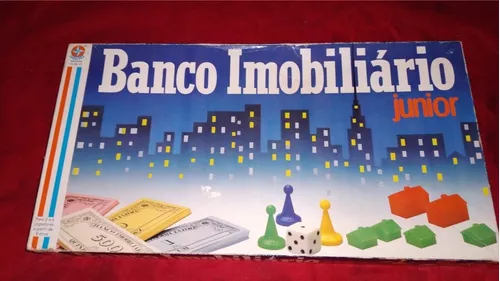 Jogo Banco Imobiliário Anos 80 e 90