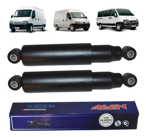 Amortecedor Traseiro Ducato Par 1997 1998 1999 2000 2001