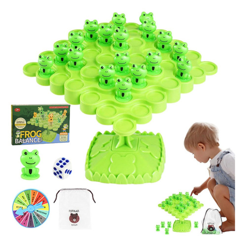 Juego Frog Intellectual De 50 Piezas, Para Padres E Hijos