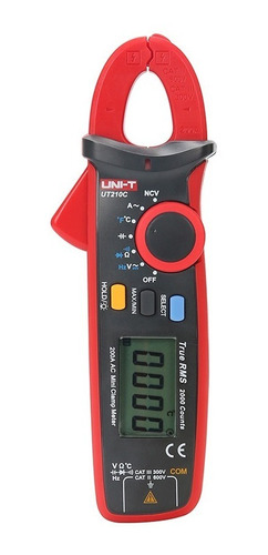 Pinza Amperométrica Uni-t Ut210c True Rms Capa Temp Detect