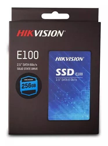 Ssd 256 Gb Disco Solido Hikvision E100 2,5 In 6gb/s 3