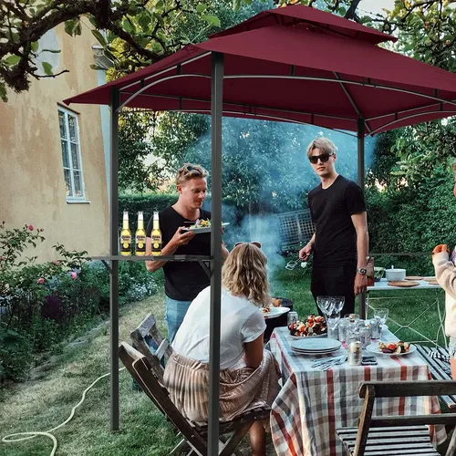 Grill shelter gazebo deals
