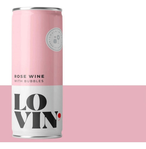 Vinho Espumante Lata Lovin With Bubbles 269ml Sabores