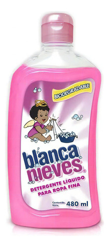 Blanca Nieves detergente líquido para ropa fina 480ml