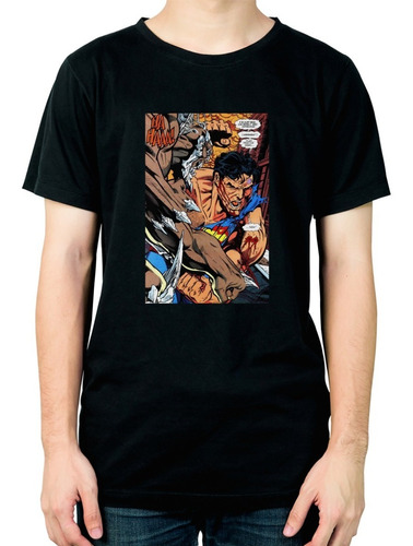 Remera Doomsday Vs Superman Dc Comics 820 Dtg Minos