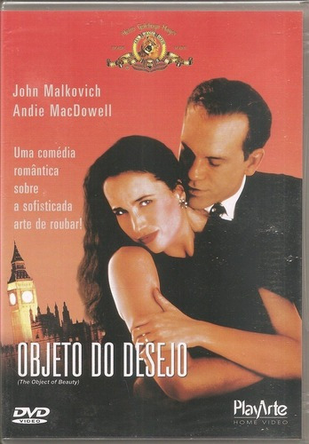 Dvd Objeto Do Desejo - John Malkovich Andie Macdowell (novo)