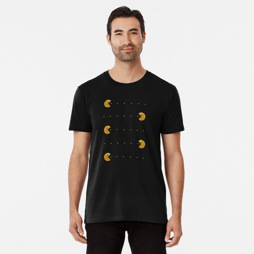 Polera Pacman Retro Gamer Videojuego H