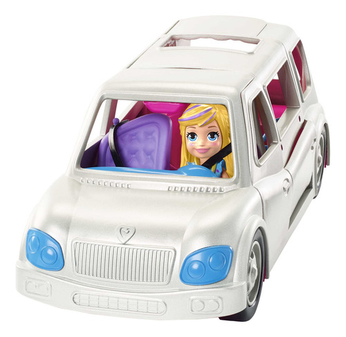 Polly Pocket, Set De Juego Limusina De Lujo, Glamour Y Lujo