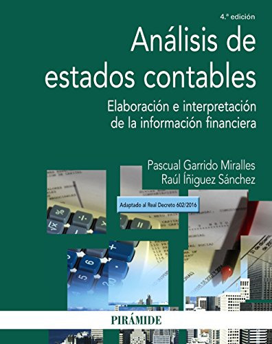 Libro Análisis De Estados Contables De Pascual Garrido Miral