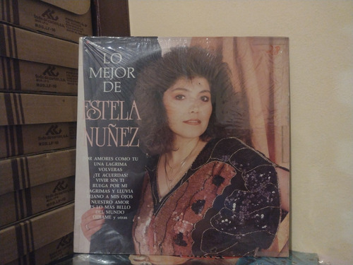 Estela Núñez Lo Mejor De Estela Núñez, Vinyl,lp,acetato.