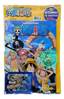 One Piece Panini Album C/4 Sobres Producto Original