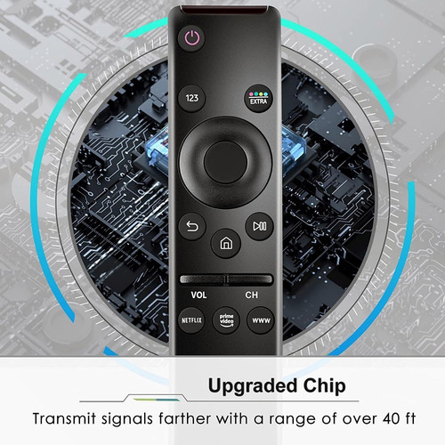 Control Remoto Para Samsung Smart Tv 4k Curve Uhd + Funda