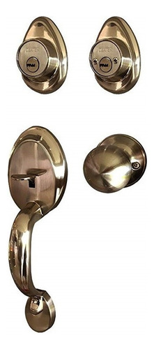 Cerradura De Gatillo Llave Llave Dalton Dexter Color Latón Brillante