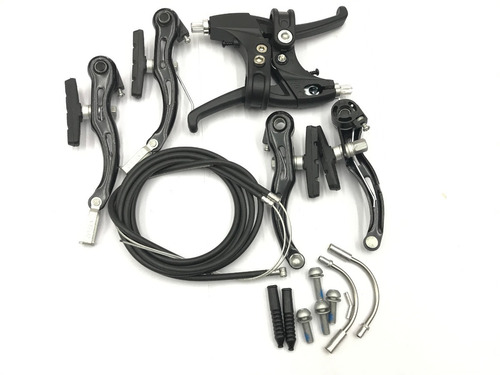 Kit D/freno V-brake D/plast C-star-bici Y Levas/chapa-works 