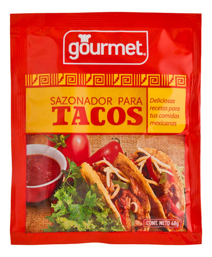 Sazonador Para Tacos Gourmet 48 G