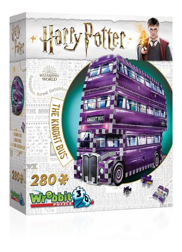 Puzzle 3d Bus Nocturno - Harry Potter