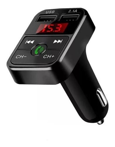 Mp3 Transmisor Fm Bluetooth Accesorio Carro Cargador Usb