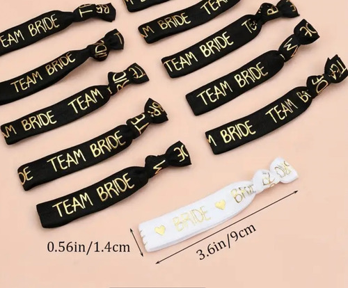 5 Pulseras Hora Loca Despedida Soltera Bride To Be Team