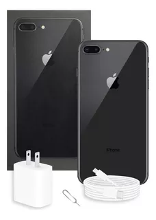 iPhone 8 Plus 64 Gb Gris Espacial Batería 100% Con Caja Original