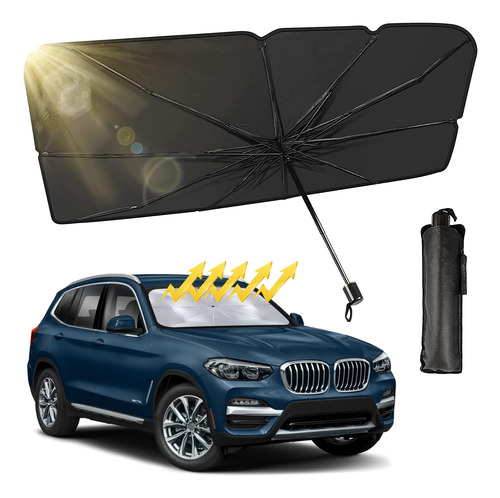 Parasol Para Auto, Parasol Para Parabrisas De Coche Plegable