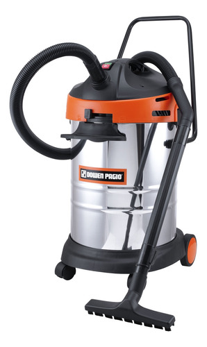 Aspiradora Polvo Liquido 40l 1400 W Dowen Pagio 9994622 Color Naranja