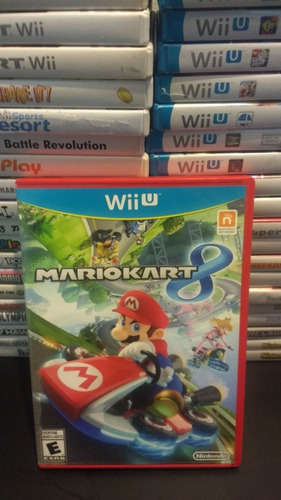 Juego Para Nintendo Wii U Mario Kart 8 Wii Wiiu Amiibo Luigi