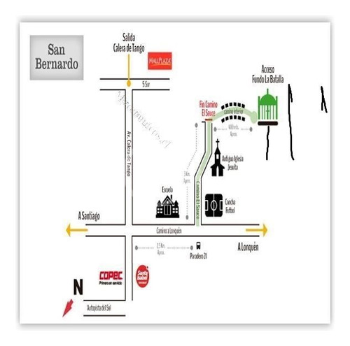 Venta Terreno 5.500 M2, Calera Detango Cerró $33.000.000