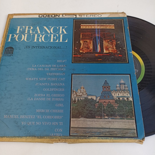 Franck Pourcel Lp Vinil Es Internacional Discos Odeon 