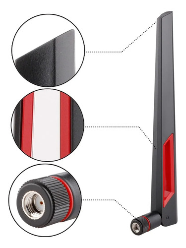 Antena Wifi Universal Modem Drone Dji 12 Dbi 2.4 5 E 5.8 Ghz