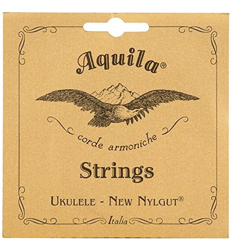 Aquila New Nylgut Aq-8 Cuerdas Para Ukelele De Concierto - G