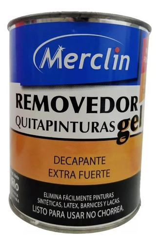 Removedor De Pinturas Gel Decapante Extra Fuerte 1 K Merclin