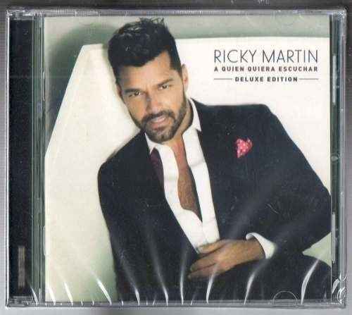 Ricky Martin. A Quien Quiera Escuchar. Cd Original, Nuevo