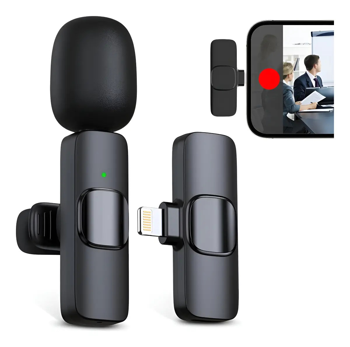 Microfone Everest K9 Microfone preto