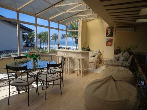 Imagem 2 de 30 de Casa Pé Na Areia - 4 Suites - Guarujá - Pé Na Areia - Altomar 10 - 2814839