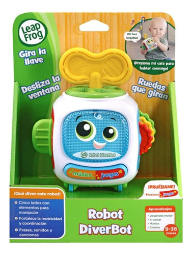 Robot Diverbot Musical Con Luz Leap Frog Infantil