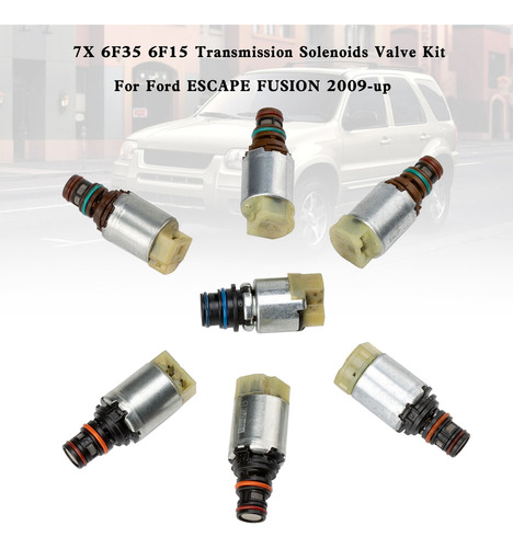 Kit Válvula Solenóide De Transmissão, 7 Unidades, Para Ford